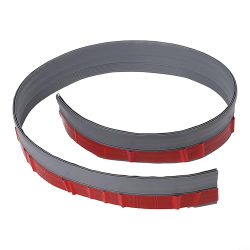 Zugluftstopper aus TPE 100 cm für effektive Isolierung und Temperaturkontrolle (Grau) von CashMuch