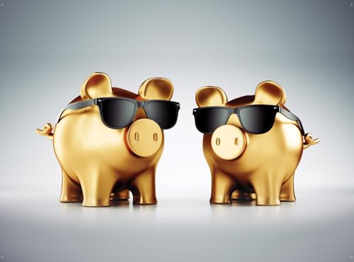 Austauschbares Hintergrundmotiv für Cashwall Wandspardose – 50x70 cm – Stilvolle Wanddeko – Anpassbarer Look für Wiederverwendbare Spardose von CashWall