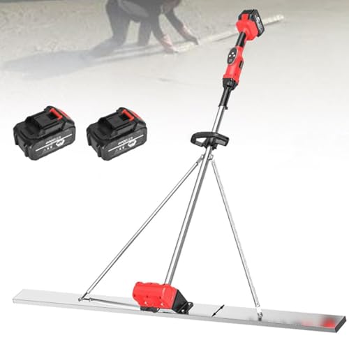 Beton-Rüttelbohle, Akkubetriebene Beton-Rüttelbohle mit Brett und Nivellierlineal, Elektrische Hand-Beton-Rüttelbohle,2m Beton-Rüttelbohle, Akkubetriebene Beton-Rüttelbohle mit Brett und Nivellierlineal, Elektrische Hand-Beton-Rüttelbohle,2m von Cashwise