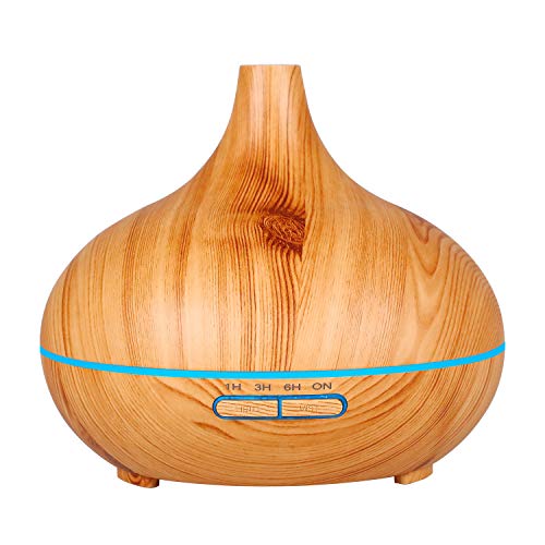 Aroma Diffuser Holzdesign - Aromadiffuser - 300 ml - leise Ultraschalltechnologie - Luftbefeuchter - LED Beleuchtung - Humidifier - Aromatherapie - Öle - Diffusor - aus der Apotheke Aroma Diffuser Holzdesign - Aromadiffuser - 300 ml - leise Ultraschalltechnologie - Luftbefeuchter - LED Beleuchtung - Humidifier - Aromatherapie - Öle - Diffusor - aus der Apotheke von Casida