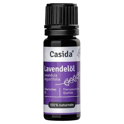 Lavendelöl Naturrein - Ätherisches Öl - Therapeutische Qualität – Lavendel Öl für Aromatherapie, Aromadiffuser - Aus der Apotheke - 10 ml von Casida