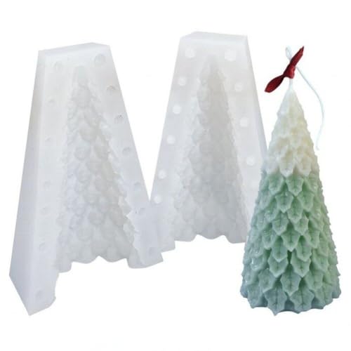 Casiler 3D Weihnachtsbaumwachs Kerze Silikonform Xmas Geschenk Backformen Handgefertigte Seife Aromatherapie Harz Ton Handwerksform Schimmel Casiler 3D Weihnachtsbaumwachs Kerze Silikonform Xmas Geschenk Backformen Handgefertigte Seife Aromatherapie Harz Ton Handwerksform Schimmel von Casiler