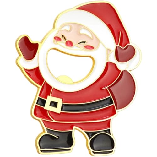 Casiler Weihnachts-flaschenöffner, Cartoon-weihnachtsmann, Kühlschrankmagnet, Legierung, Dekorativer Dosenöffner Für Die Weihnachtsfeier von Casiler