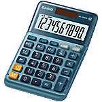Casio MS-100EM Tischrechner 10-stelliger LCD-Monitor Blau von Casio