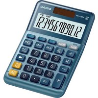 Casio MS-120EM Tischrechner Blau Display (Stellen): 12solarbetrieben (L x B) 101mm x 149mm von Casio