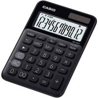 Casio MS-20UC-BK Tischrechner Schwarz Display (Stellen): 12solarbetrieben, batteriebetrieben (B x H von Casio