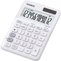 Casio MS-20UC Tischrechner Weiß Display (Stellen): 12solarbetrieben, batteriebetrieben (B x H x T) von Casio