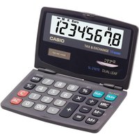 SL 210TE Taschenrechner - aufgeklappt so groß wie ein Tischrechner, mit extra großem Display und extra großer Tastatur von Casio