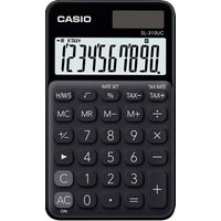 Casio SL-310UC-BK Taschenrechner Schwarz Display (Stellen): 10solarbetrieben, batteriebetrieben (B x von Casio