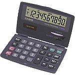 Casio Taschenrechner SL-210TE 10-stelliges Display Schwarz von Casio