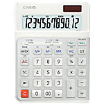 Casio Tischrechner DE-12E-WE 12-stelliges Display Weiß von Casio