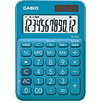 Casio Tischrechner MS-20UC-BU 12-stelliges Display Blau von Casio