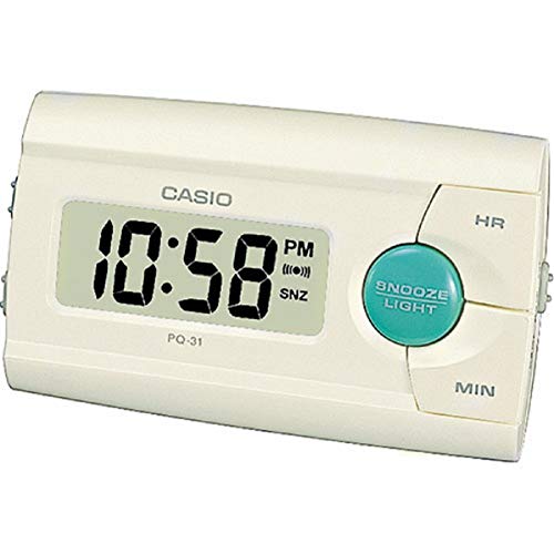 Casio Wecker PQ-31-7EF, Weiß, M von Casio