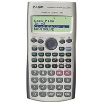 FC-100V Taschenrechner Tasche Finanzrechner Grau - Casio von Casio