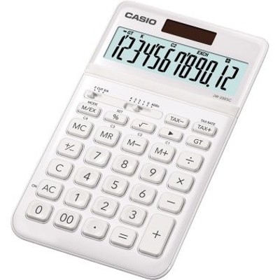 Tischrechner JW-200SC-WE weiß von Casio