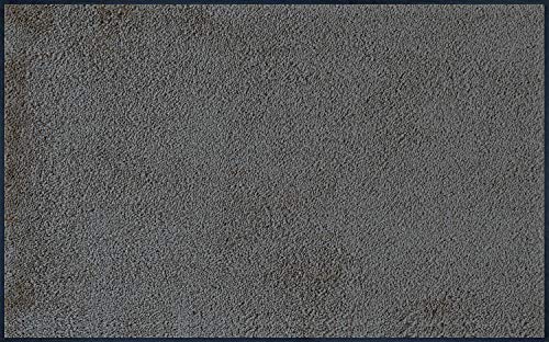 Casita Fußmatte Adora Dark Grey, 75x120 cm, innen und außen, waschbar von Casita Living