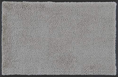 Casita Fußmatte Adora Light Grey, 50x75 cm, innen und außen, waschbar von Casita Living