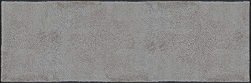 Casita Fußmatte Adora Light Grey, 60x180 cm, innen und außen, waschbar von Casita Living