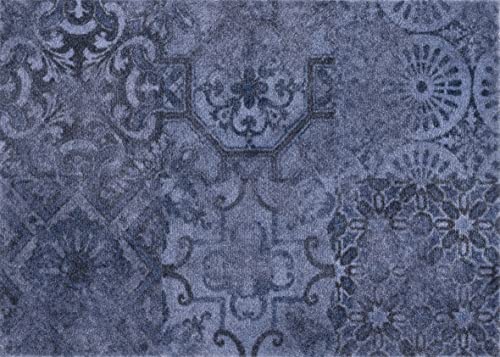 Casita Living Design Ornamental Blue, 50x70cm, innen und außen, waschbar von Casita Living