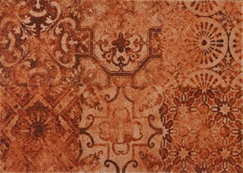Casita Living Design Ornamental Brown, 50x70cm, innen und außen, waschbar von Casita Living
