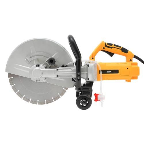 Elektrobetonsäge 14 Zoll 3000W mit Wasserpumpe - Elektrische Betonsäge,4200 U/min,7 Nm,Leckageschutz,Ergonomische Griffe,Hochleistungssäge für Beton,Stein & Stahl Elektrobetonsäge 14 Zoll 3000W mit Wasserpumpe - Elektrische Betonsäge,4200 U/min,7 Nm,Leckageschutz,Ergonomische Griffe,Hochleistungssäge für Beton,Stein & Stahl von Caskunbsy