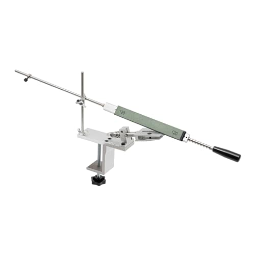 Messerschärfer Profi, Edelstahl Messerschleifer Set mit Festem Winkel, Aluminium Knife Sharpener System, Manuelle Messerschleifer 360° Drehung Flip Design Fester Winkel, mit 6 Diamant Schleifstein Messerschärfer Profi, Edelstahl Messerschleifer Set mit Festem Winkel, Aluminium Knife Sharpener System, Manuelle Messerschleifer 360° Drehung Flip Design Fester Winkel, mit 6 Diamant Schleifstein von Caskunbsy