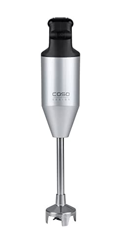 CASO HB 2200 Pro - Design Stabmixer - kraftvoller Mixer zum Mixen, Rühren, Quirlen, Pürieren, Zerkleinern, Leistungsstarke 22 U/min, inkl. Zubehör von Caso