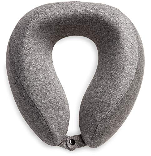 Caspar KI01 Reise Nackenkissen mit orthopädisch optimal stützendem Memory Schaum, Farbe:hellgrau, Größe:Einheitsgröße für Erwachsene Caspar KI01 Reise Nackenkissen mit orthopädisch optimal stützendem Memory Schaum, Farbe:hellgrau, Größe:Einheitsgröße für Erwachsene von Caspar