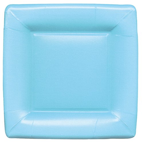 Caspari 8605sp Light Blue Set 8 Dessertteller Papier Mehrfarbig 21 x 21 x 0,02 cm von Caspari