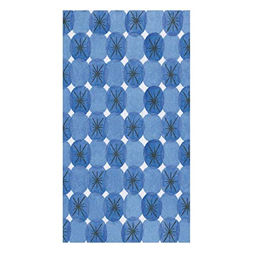 Caspari Le Moderne Papierservietten, blau, 15 Stück pro Packung von Caspari