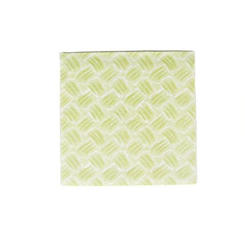 Caspari Papierservietten, Korbgeflecht, Moosgrün, 12 Stück pro Packung Caspari Papierservietten, Korbgeflecht, Moosgrün, 12 Stück pro Packung von Caspari