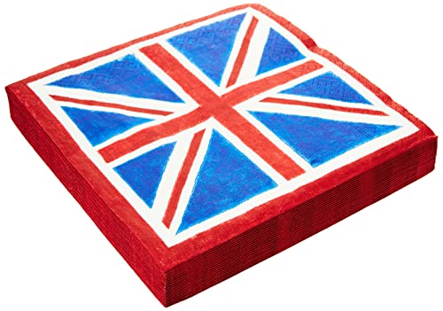 Caspari Papierservietten, Union Jack, 20 Stück Caspari Papierservietten, Union Jack, 20 Stück von Caspari