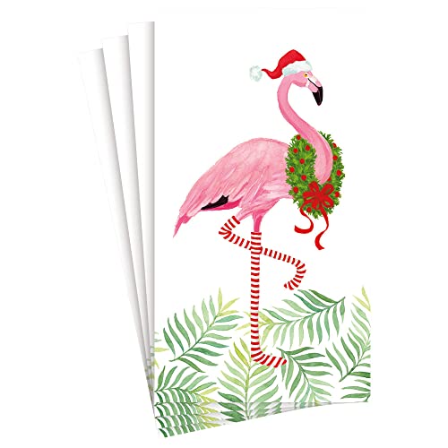Papierservietten, Motiv: Flamingos, 15 Stück pro Packung von Caspari