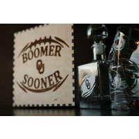 Whisky-Dekanter-Set, Boomer-Earer, Whiskygläser, Ou von CasperCreationCrafts