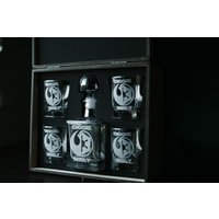 Whisky-Dekanter-Set, Personalisierte Whisky-Gläser, Lasergravur, Weise Wählen, Weihnachtsgeschenk von CasperCreationCrafts