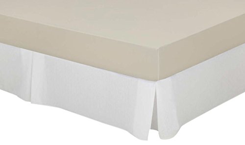 Cassa Luyton 1174 – deckt Boxspringsysteme Canvas Karton, 135 x 200 cm, weiß von Cassa Luyton