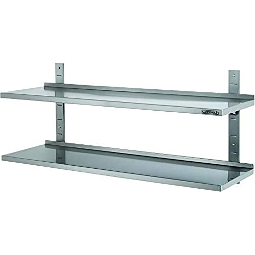 Casselin CEMI2B Set of 2 Stainless Steel Shelves 800 mm von Casselin