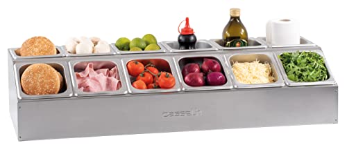Casselin HOUDER VOOR 12 X GN1/6 CONTAINERS - 2 RIJEN Casselin HOUDER VOOR 12 X GN1/6 CONTAINERS - 2 RIJEN von Casselin