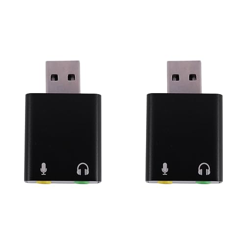 Casstad 2X 7,1 Kanal Aluminium Legierung USB Klingen Karte Computer Externe Klingen Karte USB7.1 Klingen Karte Analoge Klingen Karte von Casstad