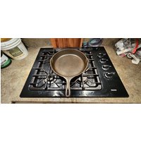 Vintage Nicht Gekennzeichnete Wagner Gusseisenpfanne # 10 von CastIronKev