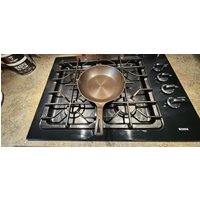 Vintage Unmarkierte Wagner Ware 9-Zoll-Gusseisen-Kochpfanne von CastIronKev