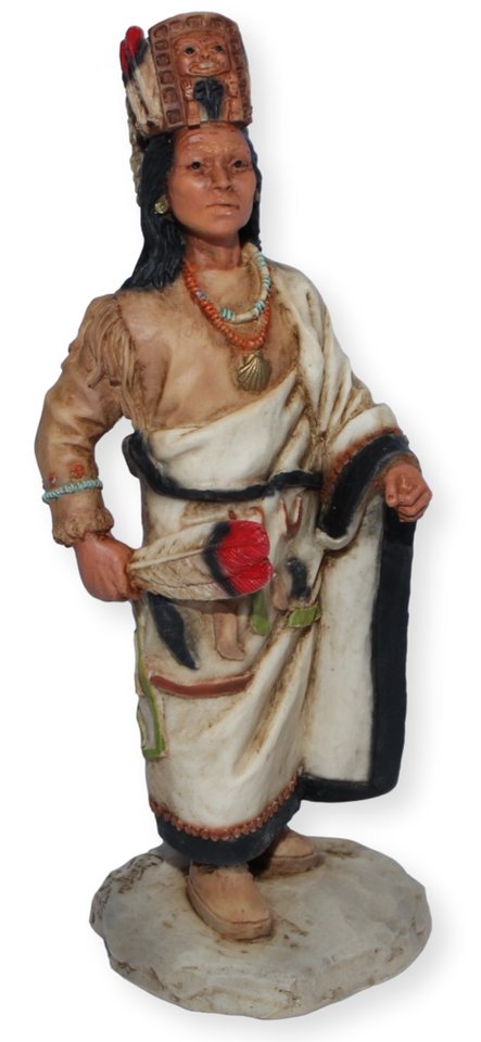 Castagna Dekofigur Native American Figur Seattle Häuptling Duwamish H 17 cm Castagna von Castagna