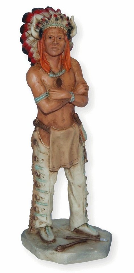 Castagna Dekofigur Native American Figur Broken Arrow H 17 cm Deko Figur Castagna von Castagna