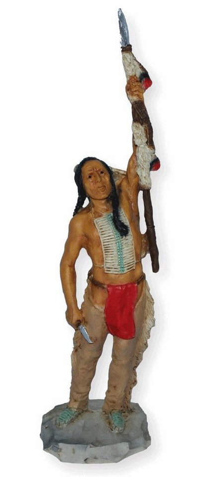 Castagna Dekofigur Native American Figur Crazy Horse Tashinka Witko H 23 cm Castagna von Castagna