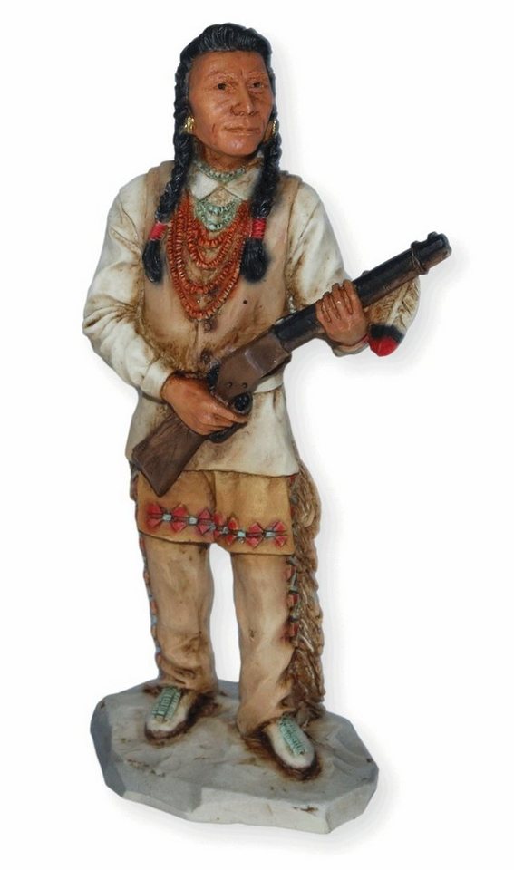 Castagna Dekofigur Native American Figur Wallowa Häuptling Chief Joseph H 16 cm Castagna von Castagna