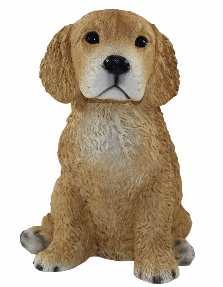 Castagna Tierfigur Deko Figur Hund Golden Retriever Welpe Kollektion Castagna H 24 cm von Castagna