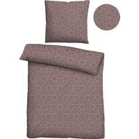 Castell - Markenbettwäsche Bettwäsche "0351104" 2 Stk. tlg. Poly-Cotton, wohlig warm, pflegeleicht, atmungsaktiv, Reißverschluss von Castell - Markenbettwäsche