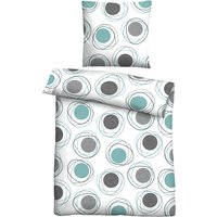 Castell - Markenbettwäsche Bettwäsche "0460126", Polycotton, hautsympathisch, atmungsaktiv, mit Reißverschlüssen von Castell - Markenbettwäsche
