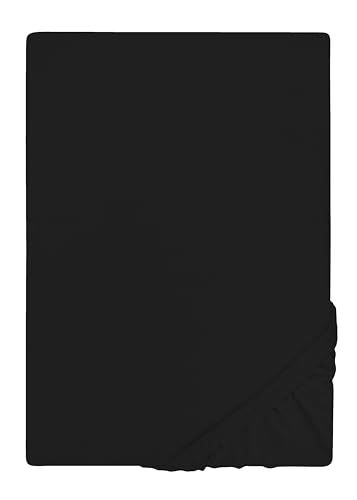 Traumhaft Schlafen - Castell - Markenbettwäsche 0077113 Spannbetttuch Jersey Stretch 1x 140x200 cm - 160x200 cm, schwarz Traumhaft Schlafen - Castell - Markenbettwäsche 0077113 Spannbetttuch Jersey Stretch 1x 140x200 cm - 160x200 cm, schwarz von Traumhaft schlafen - Castell - Markenbettwäsche