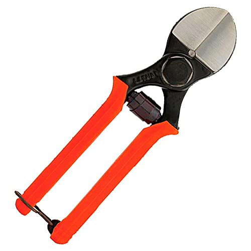 Castellari Gartenschere - 21cm, Rot, Bypass, Anvil, Beidhändig von Castellari